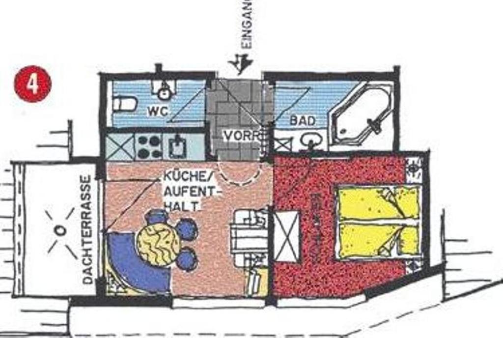 Appartement Laerchenhof ザムナウン 部屋 写真