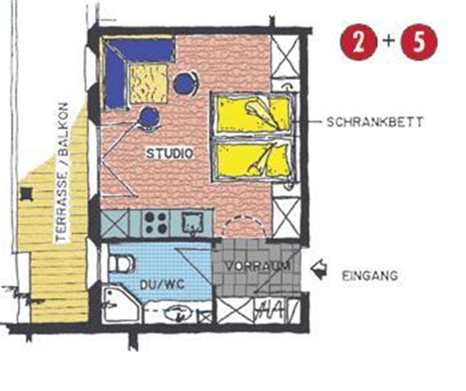 Appartement Laerchenhof ザムナウン 部屋 写真